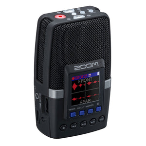 Zoom H2essential Multi-Mic Handy Recorder, Pack of 2 Sony Headphones, Bundle