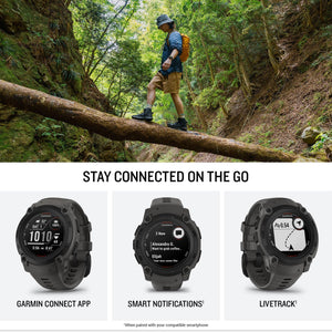 Garmin Instinct E 40mm Outdoor GPS Smartwatch 14 Days of Battery Life, Charcoal Garmin