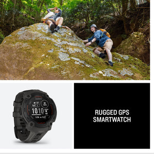 Garmin Instinct E 45mm, Outdoor GPS Smartwatch 16 Days Battery Life, Charcoal Garmin