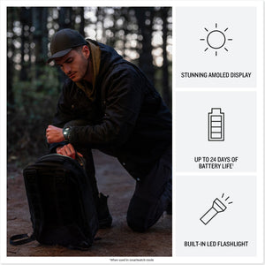 Garmin Instinct 3, 50mm, AMOLED, Tactical Edition, Bundle Garmin