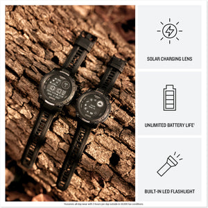 Garmin Instinct 3, 45mm, Solar, Tactical Edition, Bundle