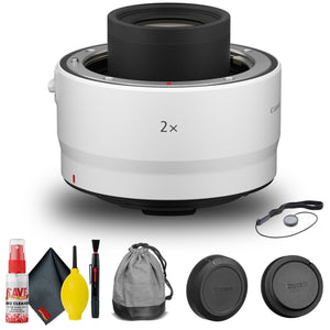 Canon Extender RF 2x 4114C002 + Cap Keeper + Cleaning Kit Base Bundle