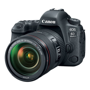 Canon EOS 6D Mark II DSLR Camera with EF 24-105mm USM Lens - WiFi Enabled Renewed - Reconditioned Canon