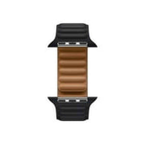 Apple Watch Band - Leather Link - 45mm - Midnight - Medium/Large Apple