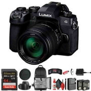 Panasonic LUMIX DC-G99 G VARIO 14-140mm Mirrorless Camera Bundle and Lens Kit Panasonic