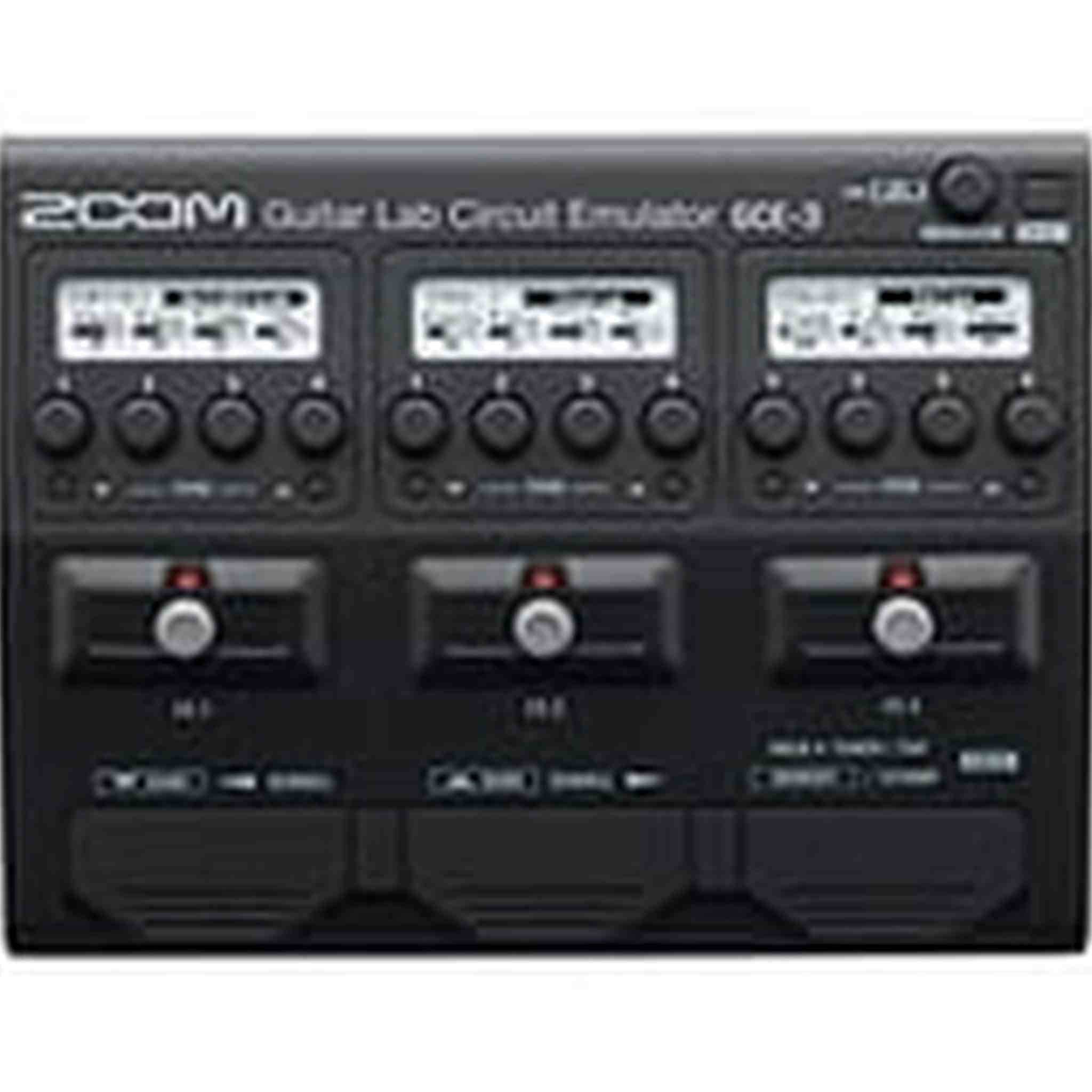 Zoom GCE-3 Guitar Lab Circuit Emulator, Compact USB Audio Interface for Emulation of Zoom Effects Processors Using Guitar Lab Software Zoom