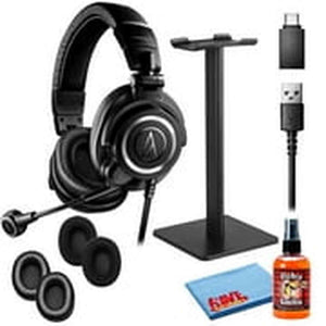 Audio-Technica ATH-M50xSTS-USB StreamSet Headset with Accessories Audio-Technica