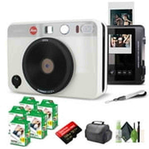 Leica Sofort 2 Hybrid Instant and Digital Camera + Instant Film 100 Sheets White Leica