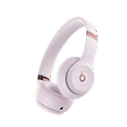 Beats Solo 4 - Wireless Bluetooth On-Ear Headphones, Apple & Android Compatible, Up to 50 Hours of Battery Life - Cloud Pink - Reconditioned