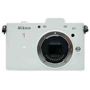 Nikon 1 V1 10.1 MP Digital Camera - White Body Only Electronics - Used Nikon