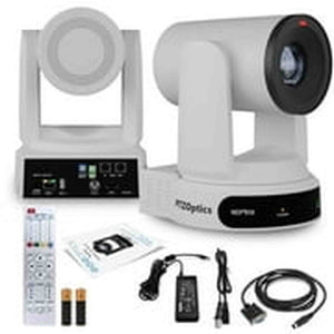 PTZOptics Move 4K PTZ Camera with 30x Zoom White PT30X-4K-WH-G3 PTZOptics