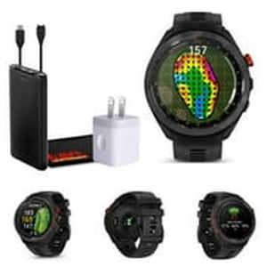 Garmin Approach S70 47MM Fitness Tracker Watch GPS Golf Smartwatch For Men-Black Garmin