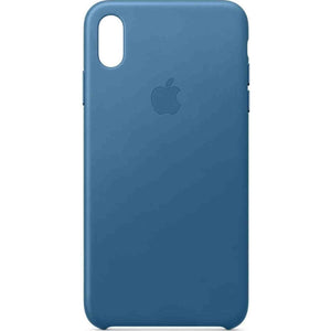 Apple Leather Case for iPhone Xs Max - Cape Cod Blue - Refurbished Apple