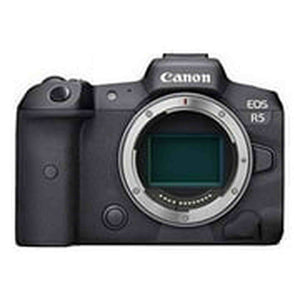 Canon EOS R5 Full-Frame Mirrorless Camera with 8K Video, 45 Megapixel Full-Frame CMOS Sensor, DIGIC X Image Processor, Dual Memory Card Slots, and Up to 12 fps Mechnical Shutter, Body Only - Used Canon
