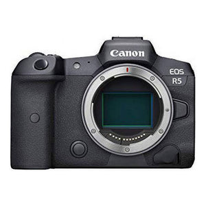 Canon EOS R5 Full-Frame Mirrorless Camera with 8K Video, 45 Megapixel Full-Frame CMOS Sensor, DIGIC X Image Processor, Dual Memory Card Slots, and Up to 12 fps Mechnical Shutter, Body Only - Used Canon