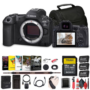 Canon - EOS R5 Mark II Mirrorless Camera, 45MP, Full-Frame Hybrid Camera, 8K Video Bundle Canon