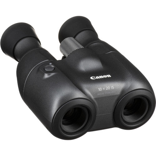 Canon 10x20 IS Binocular with Backpack, Strap, Monopod, 12in Tripod Bundle