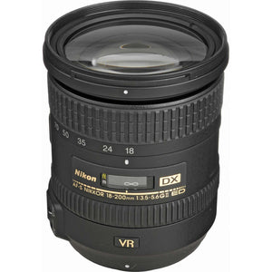 Nikon AF-S DX NIKKOR 18-200mm f/3.5-5.6G ED VR II Lens 2192 + Filter Kit - Bundle Nikon