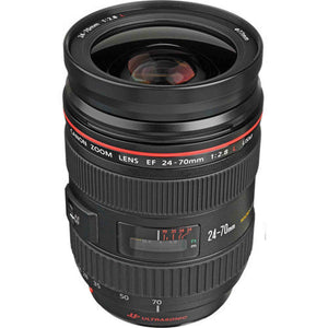Canon EF 24-70mm f/2.8L USM Standard Zoom Lens for Canon SLR Cameras - Bundle