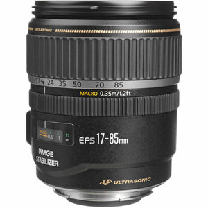 Canon EF-S 17-85mm f/4-5.6 IS USM Lens with Filter kit + Cleaning Kit + More Canon