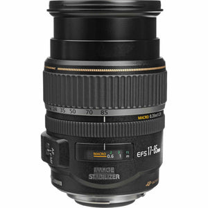 Canon EF-S 17-85mm f/4-5.6 IS USM Lens with Filter kit + Cleaning Kit + More Canon