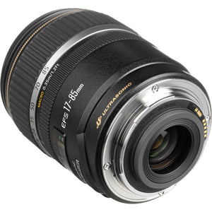 Canon EF-S 17-85mm f/4-5.6 IS USM Lens with Filter kit + Cleaning Kit + More Canon
