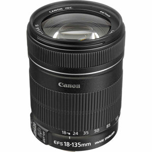 Canon EF-S 18-135mm f/3.5-5.6 IS Lens with 64GB Extreme Pro Card + More Canon