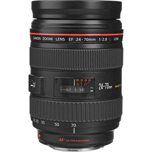 Canon EF 24-70mm f/2.8L USM Standard Zoom Lens for Canon SLR Cameras - Bundle Canon