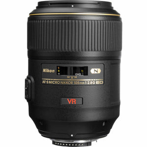 Nikon AF-S VR Micro-105mm f/2.8G IF-ED Lens 2160 Intl Model Bundle - Reconditioned Nikon