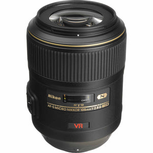 Nikon AF-S VR Micro-105mm f/2.8G IF-ED Lens 2160 Intl Model Bundle - Reconditioned Nikon