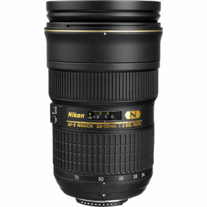 Nikon AF-S 24-70mm f/2.8G ED Zoom Lens 2164 Intl Model Bundle - Reconditioned Nikon
