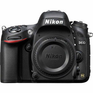 Nikon D610 Digital Camera Body Only 1540 + 64GB SD Card + Camera Bag Intl - Reconditioned Nikon