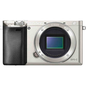 Sony Alpha a6000 Mirrorless Digital Camera 24.3MP SLR Camera with 3.0-Inch LCD - Body Only Silver - Reconditioned Sony