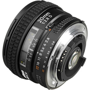 Nikon AF 20mm f/2.8D Wide-Angle Prime Lens 1913 Intl Model Bundle Nikon