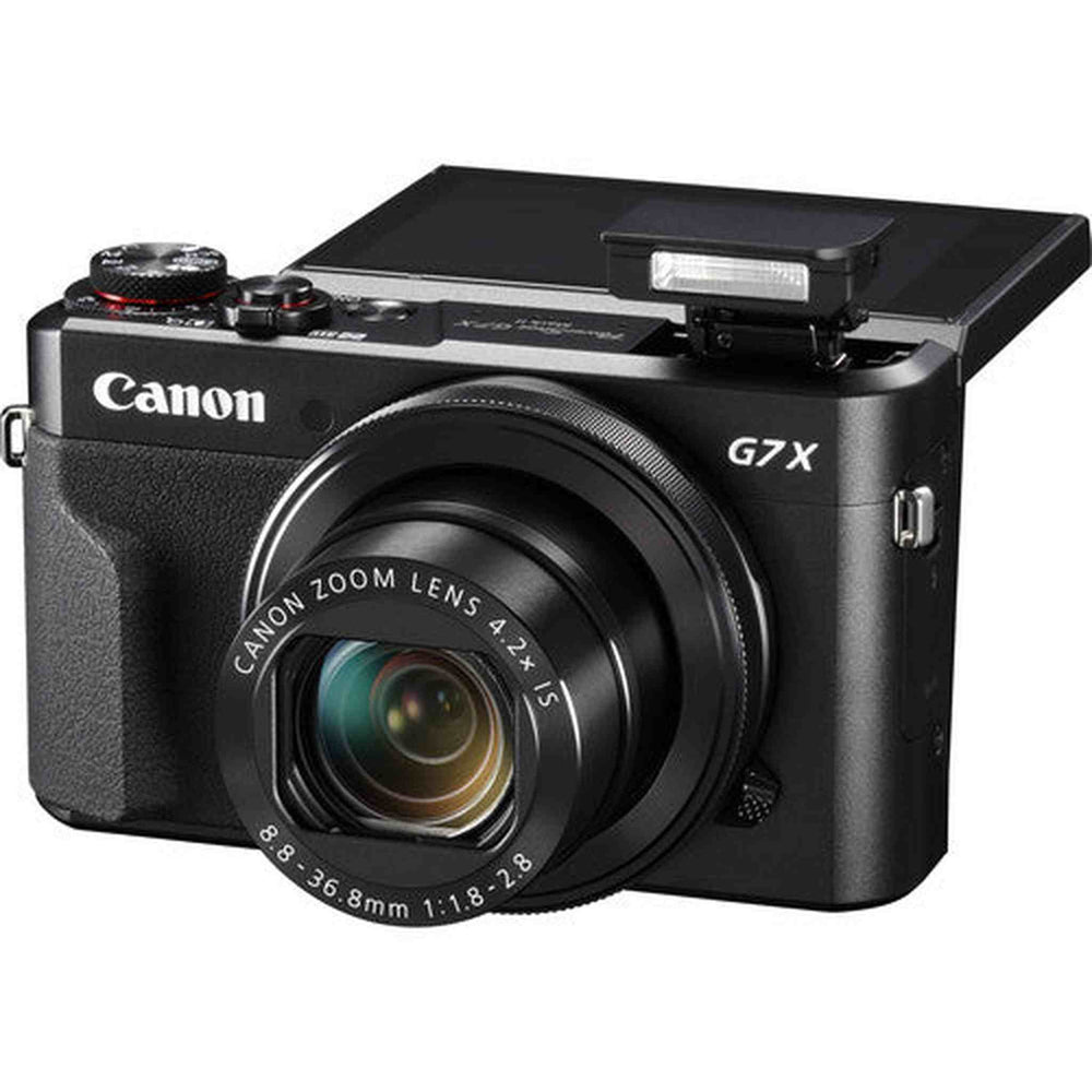 Canon PowerShot G7 X Mark II Digital Camera (1066C001) + 64GB Card + Graphic Bundle