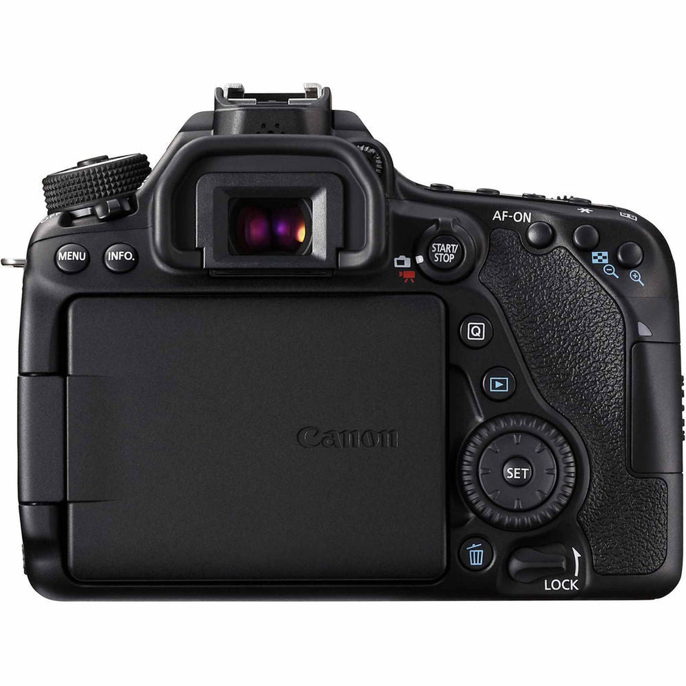 Canon EOS 80D DSLR Camera (1263C004) + 4K Monitor + Canon EF 50mm + More