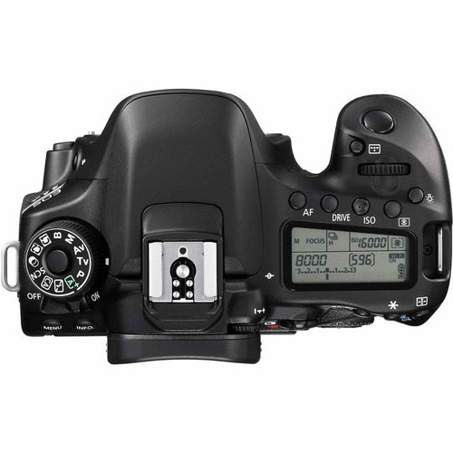Canon EOS 80D DSLR Camera (1263C004) + 4K Monitor + Canon EF 50mm + More