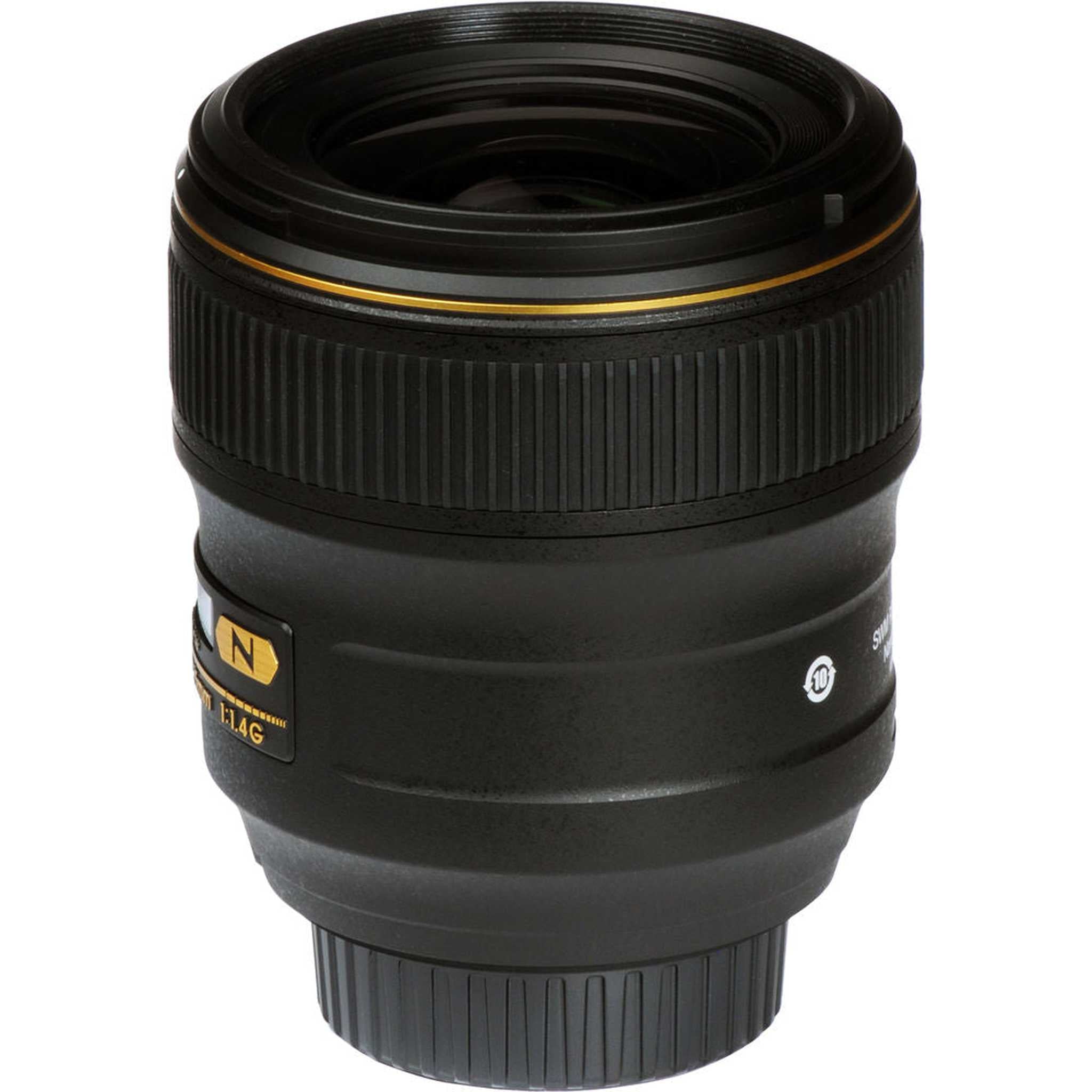 Nikon - AF-S NIKKOR 35mm f/1.4G Wide-Angle Lens 2198 + Filter Kit + Cap Keeper - Bundle Nikon