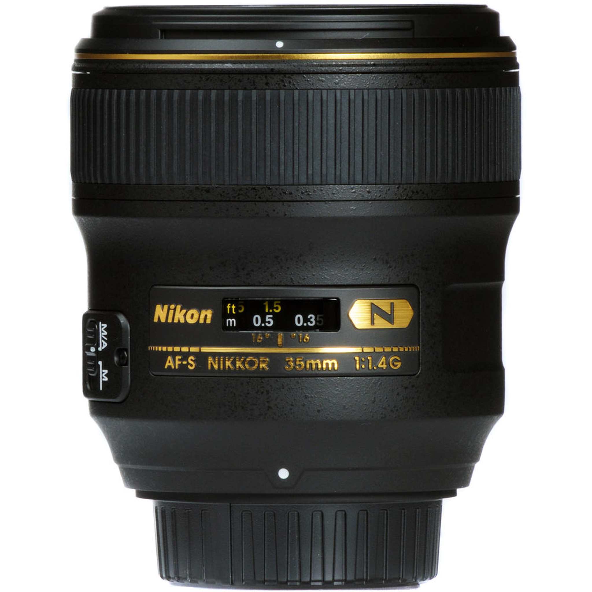 Nikon - AF-S NIKKOR 35mm f/1.4G Wide-Angle Lens 2198 + Filter Kit + Cap Keeper - Bundle Nikon