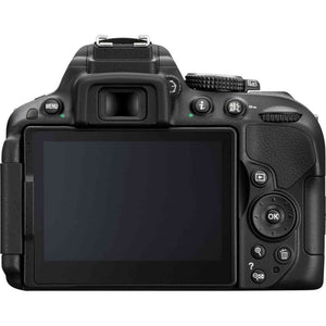 Nikon D5300 Digital Camera with 18-55mm Lens Black, 1519 + 64GB SD Card Intl Nikon