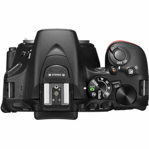 Nikon D5600 Digital Camera Body Only 1575 + 64GB SD Card + Camera Bag Intl - Reconditioned Nikon