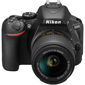 Nikon D5600 DSLR Camera w/ 18-55mm Lens + 70-300mm Lens Bundle Nikon