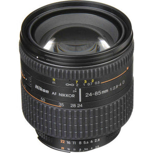 Nikon AF Zoom-NIKKOR 24-85mm f/2.8-4D IF Lens Includes Filter Kits and Tripod Intl Model Nikon