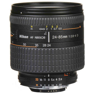 Nikon AF Zoom-NIKKOR 24-85mm f/2.8-4D IF Lens Includes Filter Kits and Tripod Intl Model Nikon