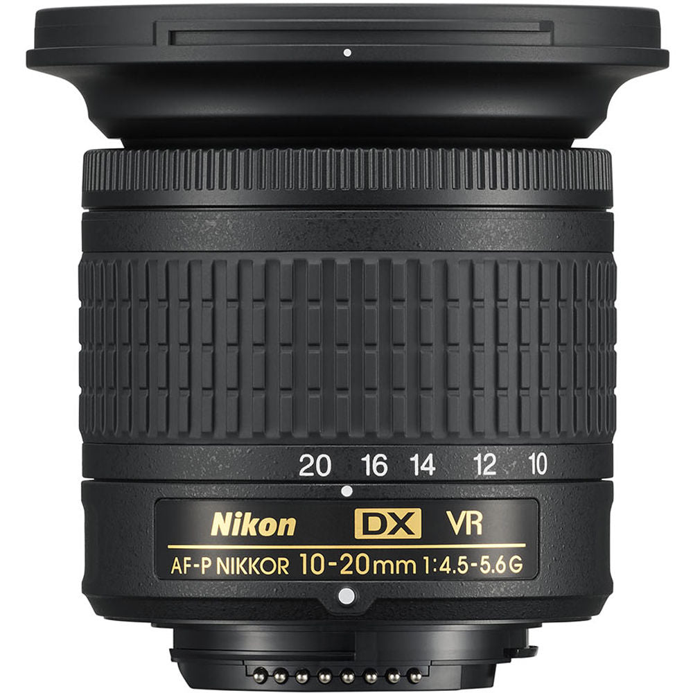Nikon AF-P DX 10-20mm f/4.5-5.6G VR Lens (20067) Intl Model Bundle