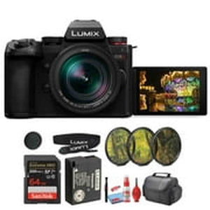 Panasonic Lumix G9 II Micro Four Thirds Mirrorless Camera, 25.2MP with 12-60mm Lens Panasonic