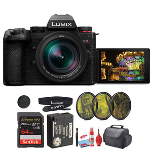 Panasonic Lumix G9 II Micro Four Thirds Mirrorless Camera, 25.2MP with 12-60mm Lens Panasonic