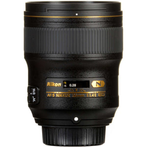 Nikon AF-S 28mm f/1.4E ED Prime Lens 20069 Intl Model Bundle - Reconditioned Nikon