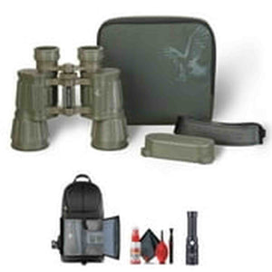 Swarovski Optik 7x42 Habicht GA Water Proof Porro Prism Binocular Green 54006 Bundle Swarovski