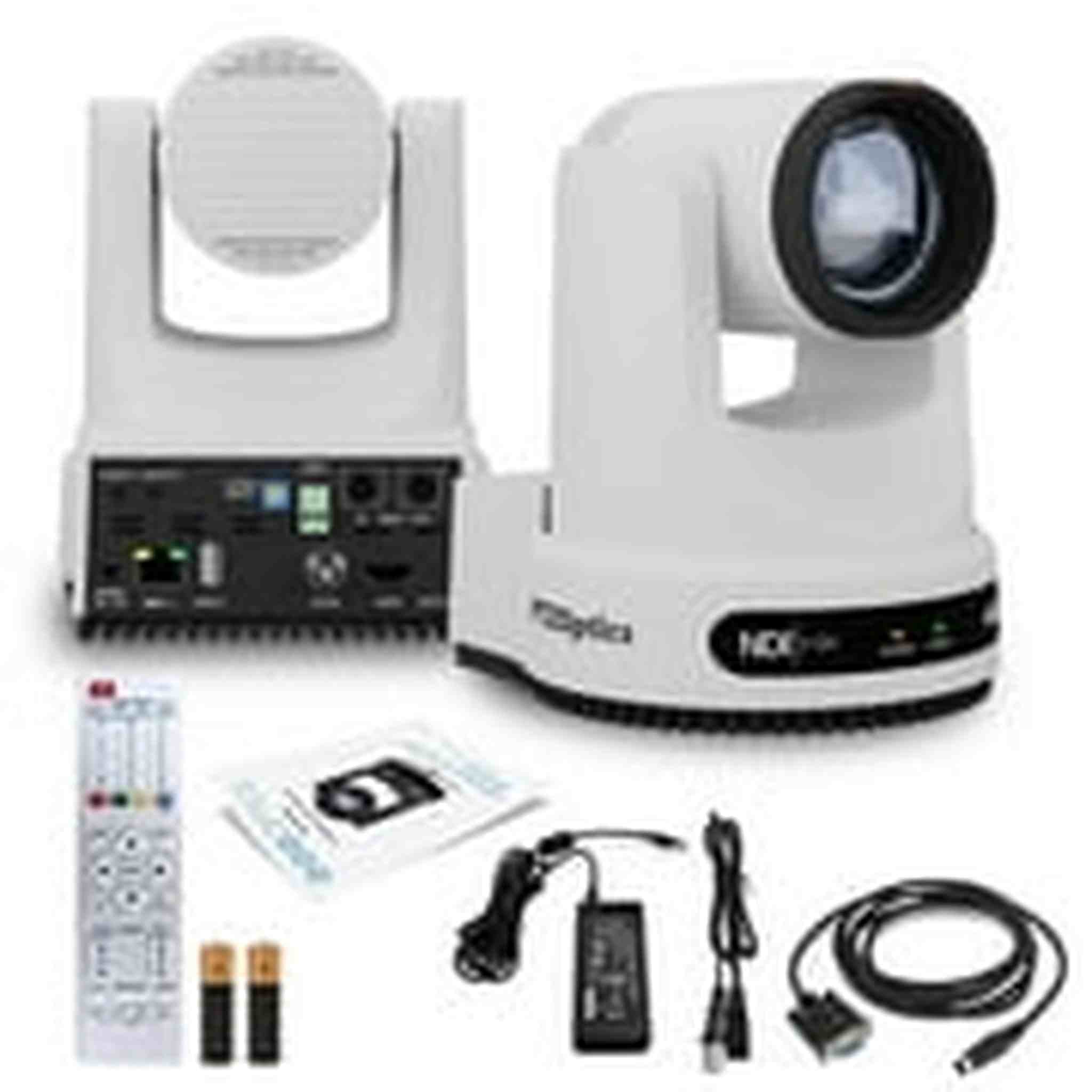 PTZOptics Move 4K PTZ Camera with 12x Optical Zoom White PT12X-4K-WH-G3 PTZOptics